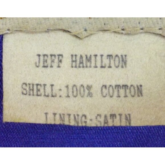 Vtg NASCAR Race Jacket Mens XL Rainbow Jeff Gordon 24 Hamilton, 2 Signatures - Picture 4 of 16